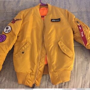 Alpha industries reversible bomber jacket